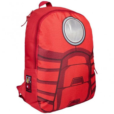 imagen 1 de mochila capucha invisible iron man 28x41x18cm