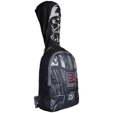 Imagen mochila capucha invisible dar star wars 28x41x18cm