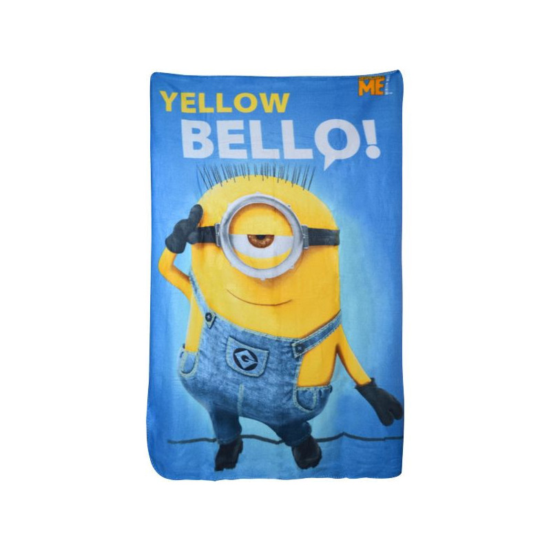 Imagen manta polar niño minions