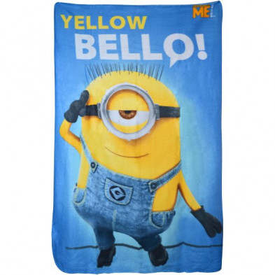 Imagen manta polar niño minions
