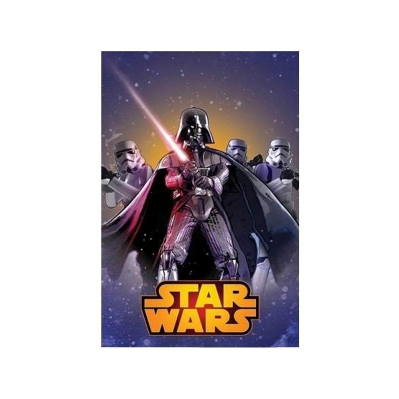 Imagen manta polar niño star wars