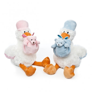 Imagen baby cigueña surt colores 22cm Imagen baby cigueña surt colores 22cm