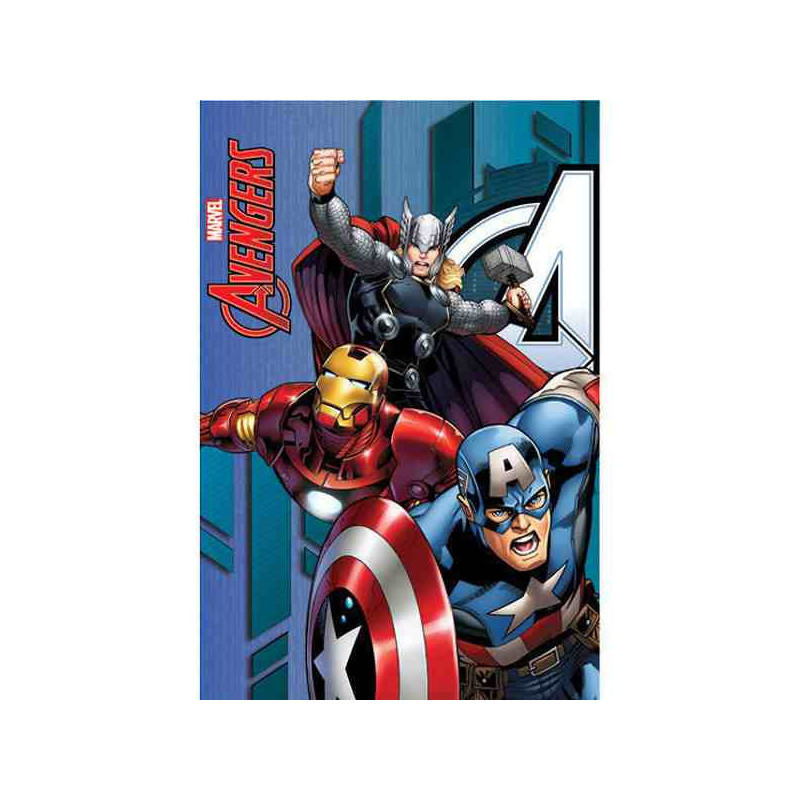 Imagen manta polar niño avengers