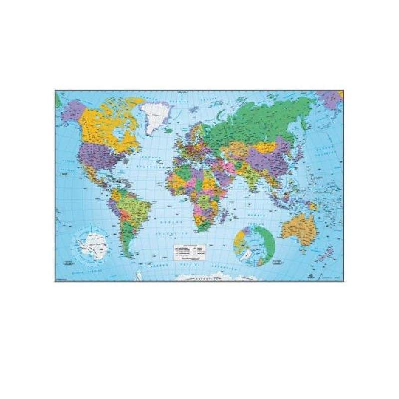 Imagen poster mapa mundo -e b0406