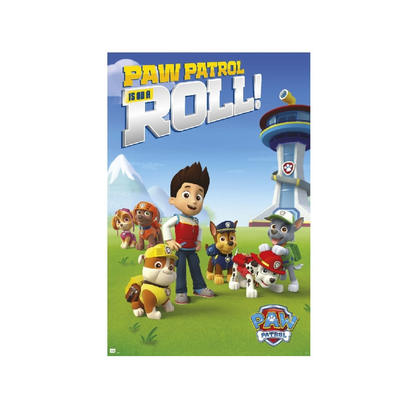 Imagen poster paw patrol roll nº501