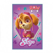 Imagen manta polar inv paw patrol skye polyester