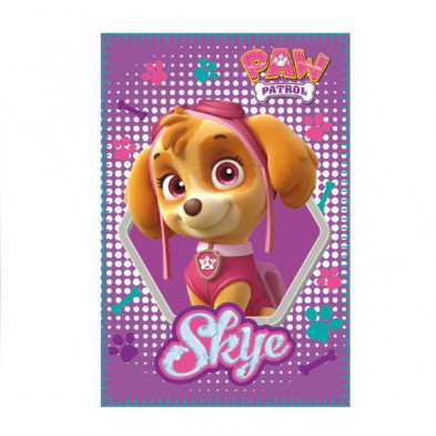 Imagen manta polar inv paw patrol skye polyester