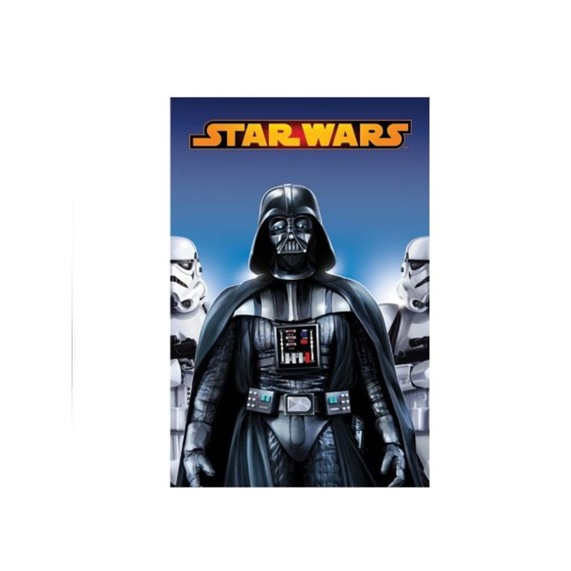 Imagen manta polar niño star wars 100x150cm 100% polyestr