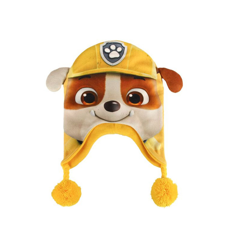 Imagen gorro tr+acryl peruano paw patrol rubble