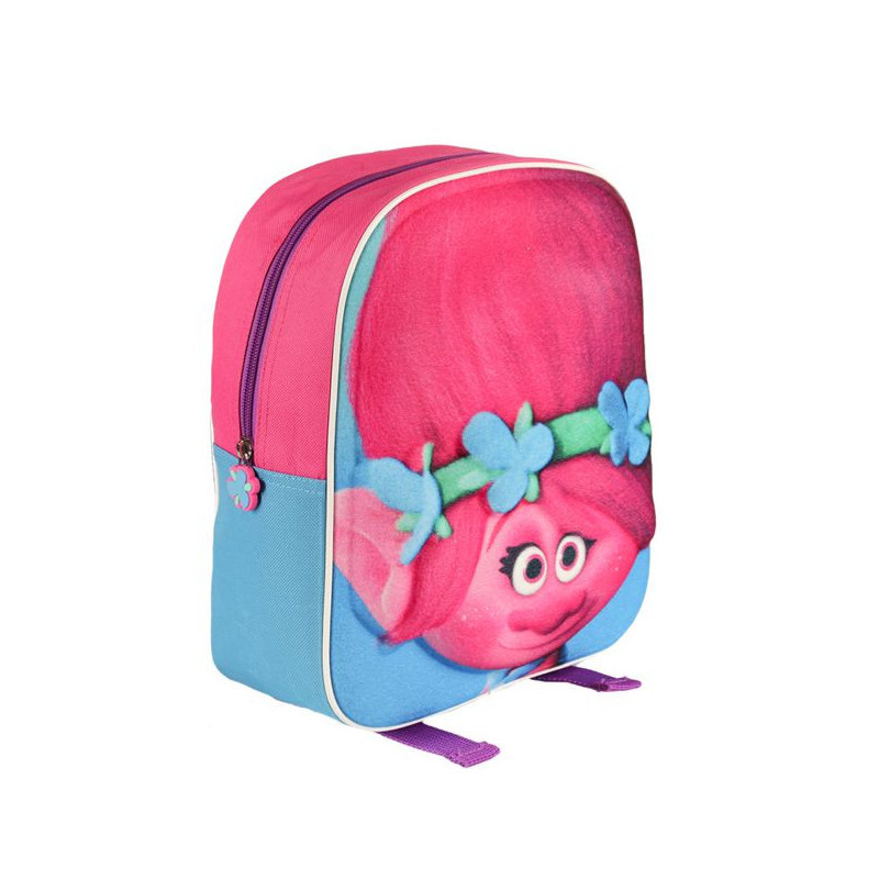 Imagen mochila 3d trolls 25x31x10cm