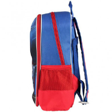 imagen 2 de mochila 40 3d capitan america 32x40x14cm