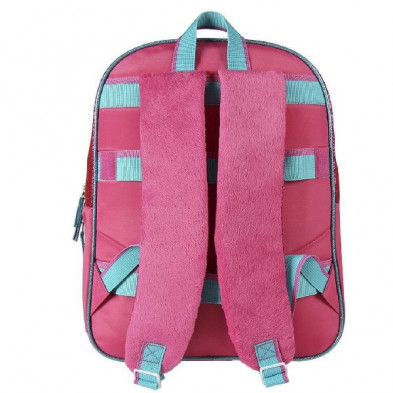 imagen 1 de mochila escolar 31x42x13cm trolls