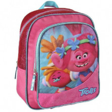 Imagen mochila junior 34cm trolls