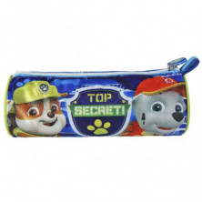 imagen 1 de portatodo cilindrico paw patrol 21x7cm