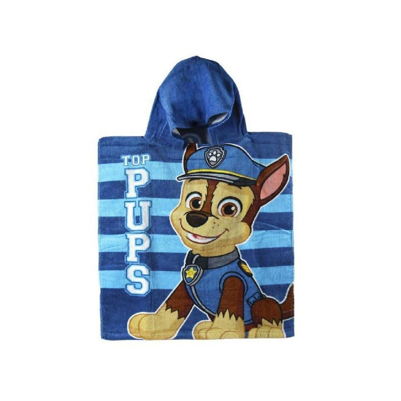 Imagen poncho playa 50x115cm paw patrol s