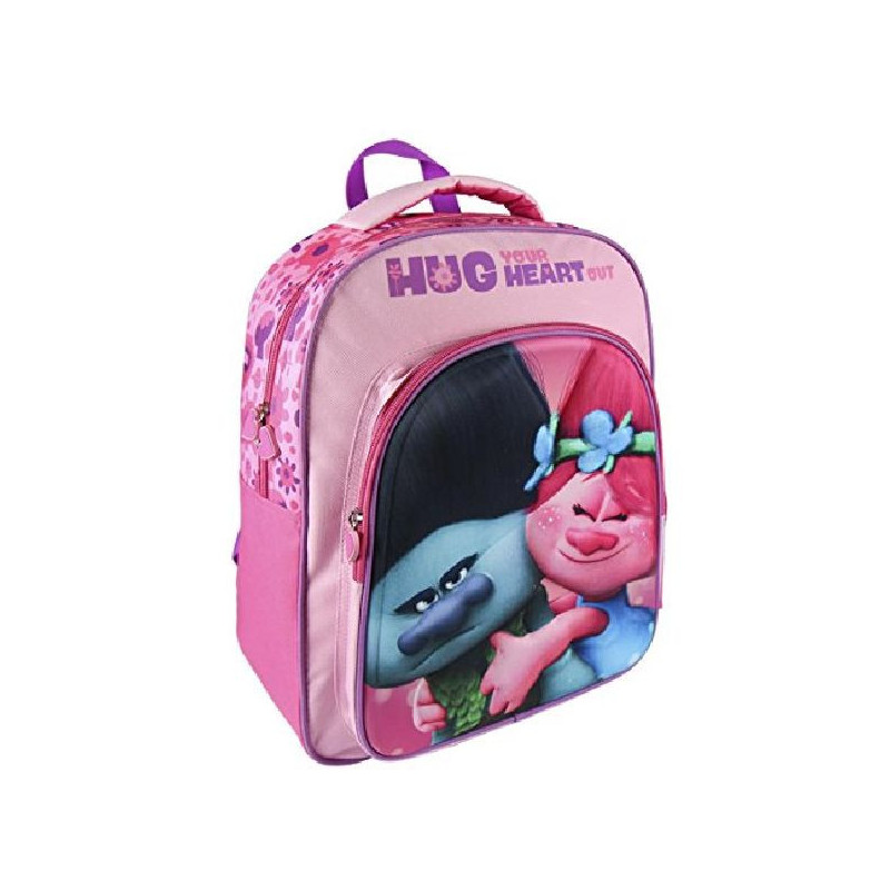 Imagen mochila 41cm 3d trolls Imagen mochila 41cm 3d trolls