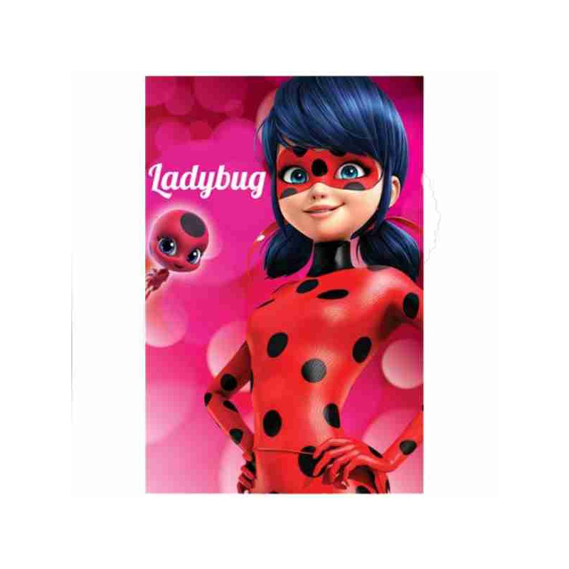 Imagen manta polar miña ladybug