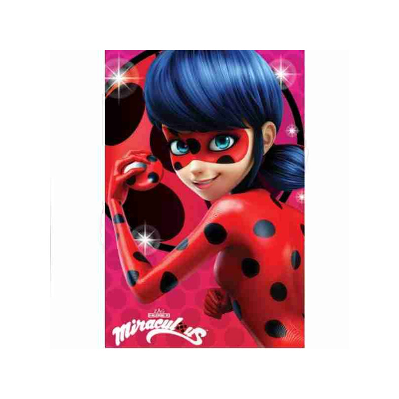 Imagen manta polar miña ladybug