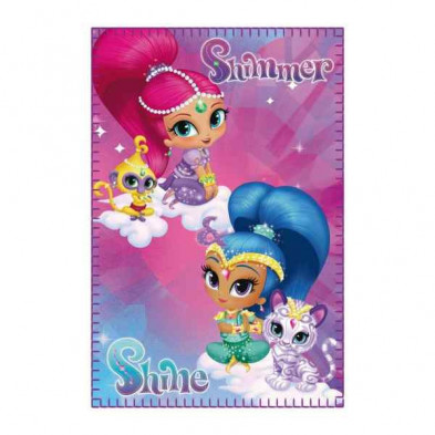 Imagen manta polar invierno shimmer & shine Imagen manta polar invierno shimmer & shine