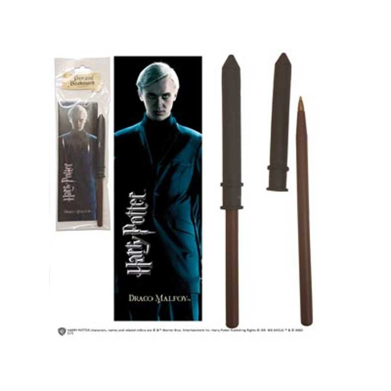 Imagen harry potter – boli y marcapaginas – varita draco