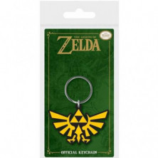 Imagen zelda llavero logo triforce