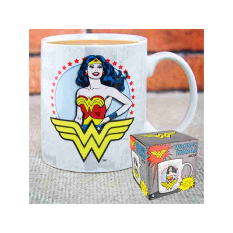 Imagen dc comics – taza – wonder woman