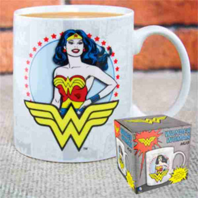 Imagen dc comics – taza – wonder woman