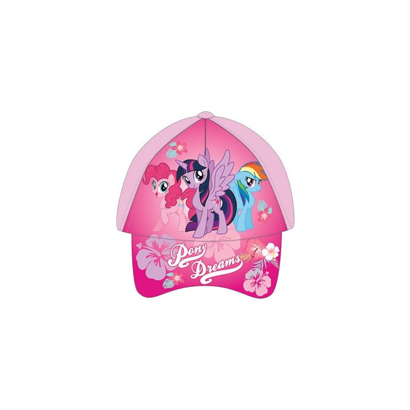 Imagen gorra niña my little pony 54cm rosa claro