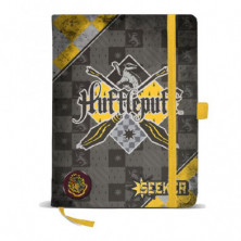 Imagen harry potter diario hufflepuff 14x21cm hs quidditc