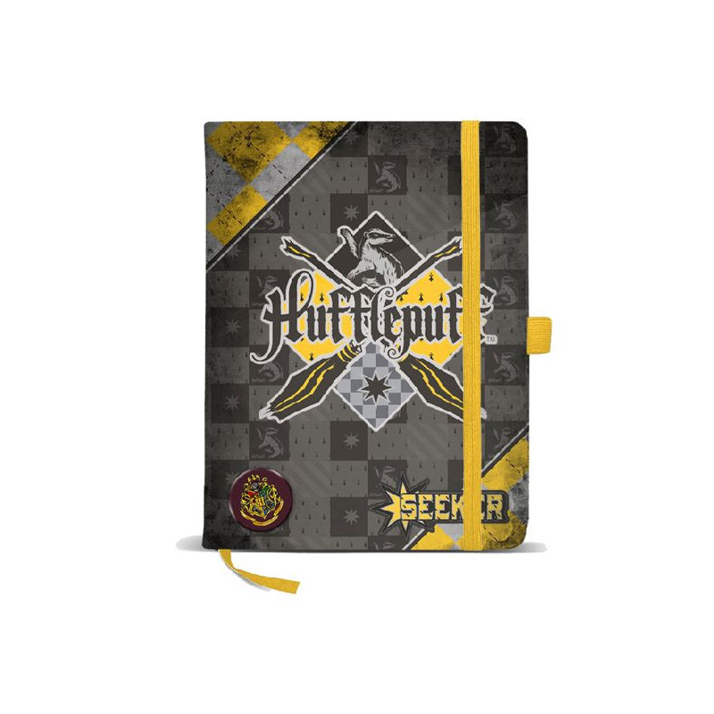 Imagen harry potter diario hufflepuff 14x21cm hs quidditc