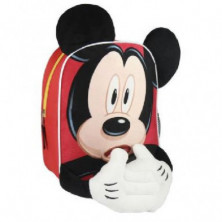 Imagen mochila infantil mickey 28 cm bts