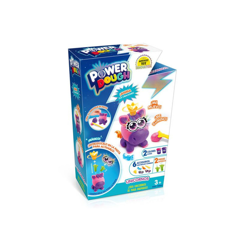 Imagen unicornios magicos plastilina power dough