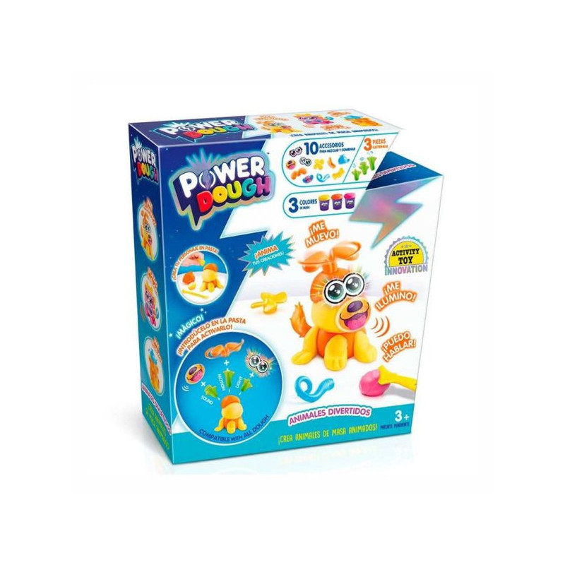 Imagen animales plastilina power dough