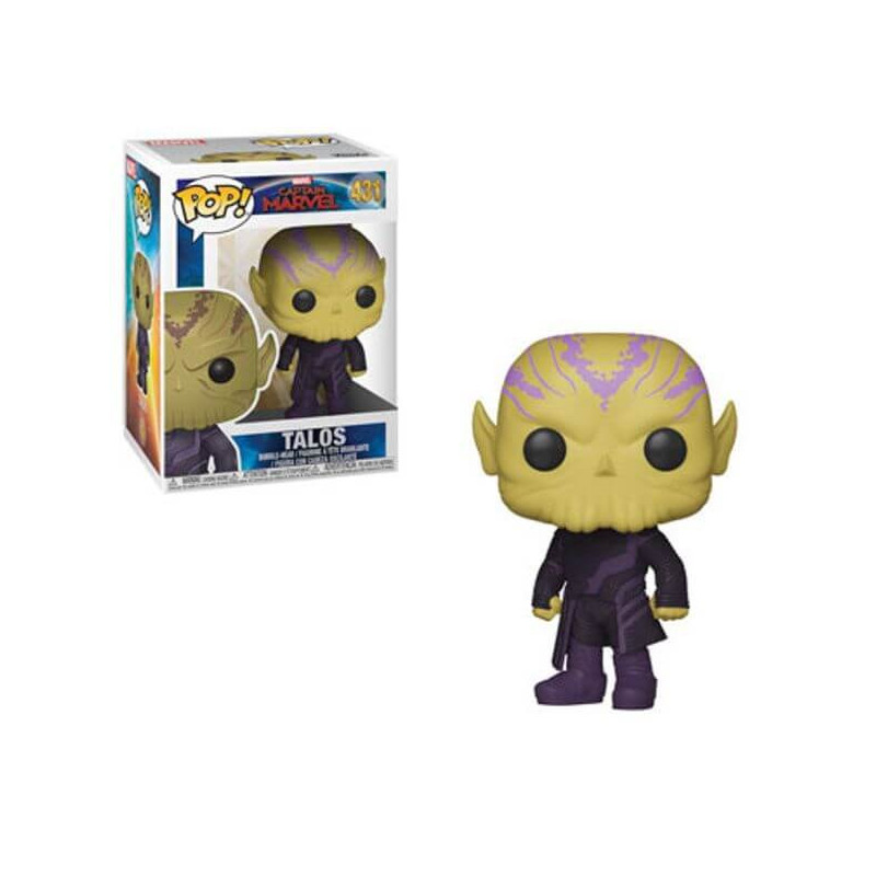 Imagen funko pop talos nº431 capitana marvel