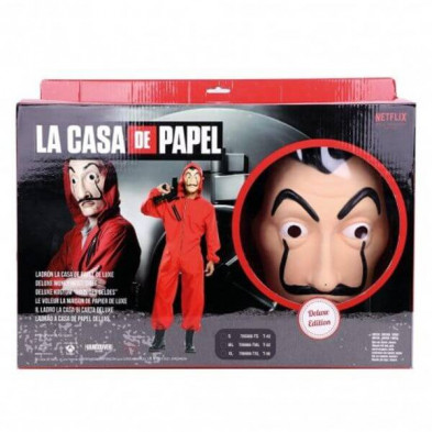 imagen 3 de disfraz deluxe la casa de papel