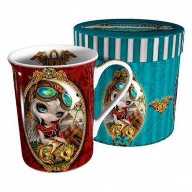 Imagen taza con caja clockwork dragoling - jasmine becket