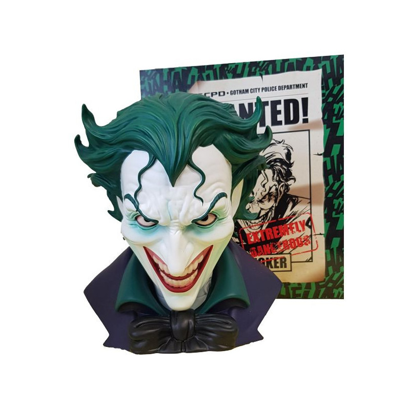 Imagen figura busto the joker - batman - dc comics Imagen figura busto the joker - batman - dc comics