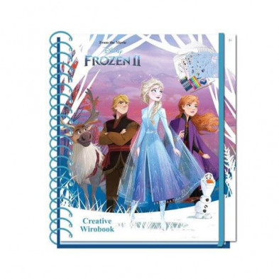 Imagen libreta frozen 2 - disney