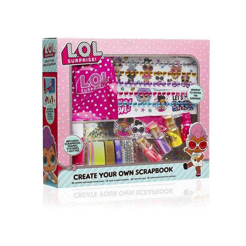 Imagen lol surprise scrapbook kit de manualidades