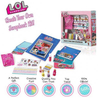 imagen 1 de lol surprise scrapbook kit de manualidades