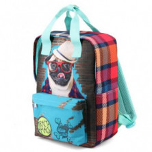 imagen 1 de mochila dash pug krazymals 38cm