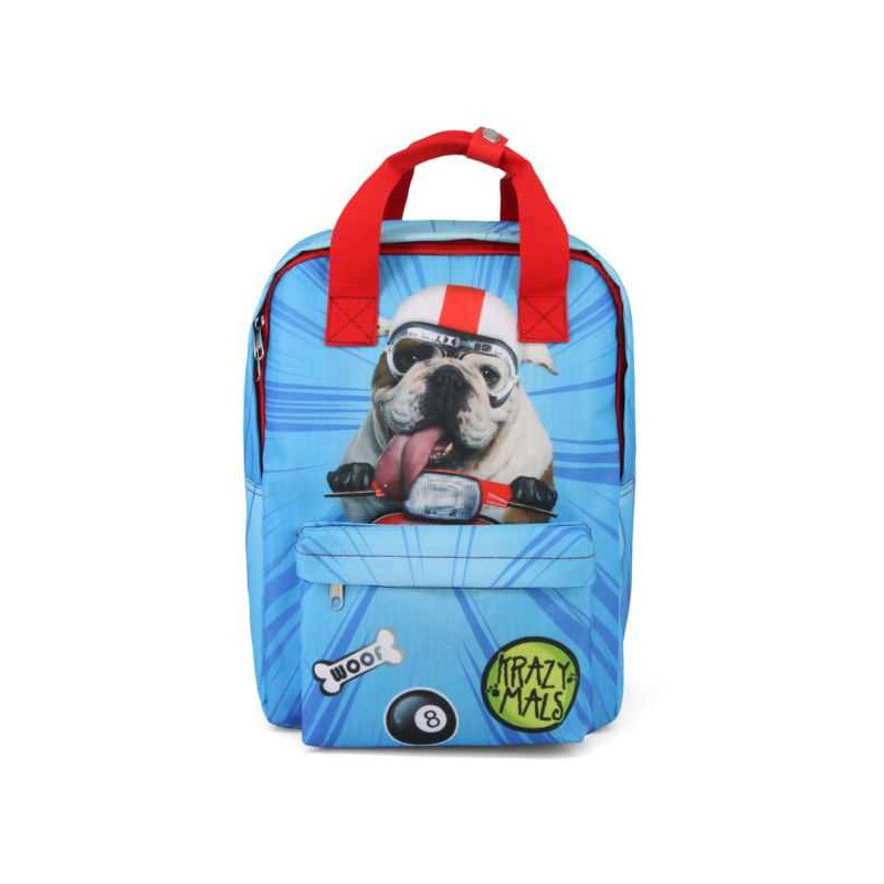 Imagen mochila dash bulldog krazymals 38cm