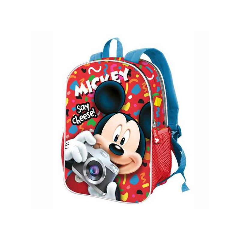 Imagen mochila reversible mickey 32cm