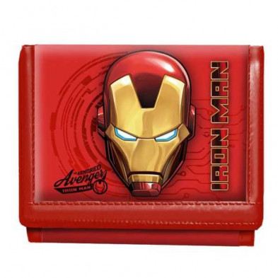 Imagen billetero velcro iron man armour