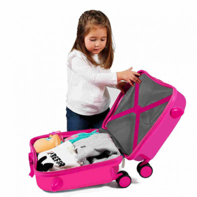 imagen 5 de maleta infantil minnie mouse rosa disney imagen 5 de maleta infantil minnie mouse rosa disney