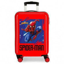 Imagen maleta spiderman 55cm roja marvel