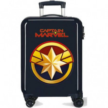 Imagen maleta capitana marvel 68cm azul