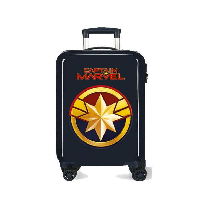 Imagen maleta capitana marvel 68cm azul Imagen maleta capitana marvel 68cm azul