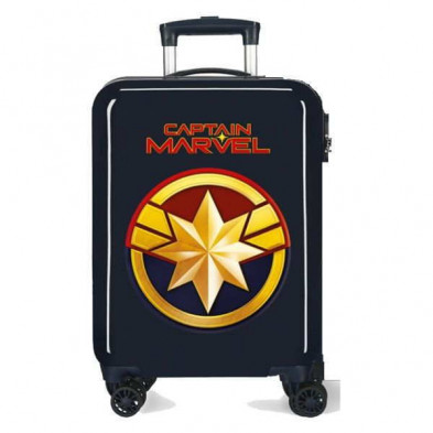 Imagen maleta capitana marvel 55cm azul