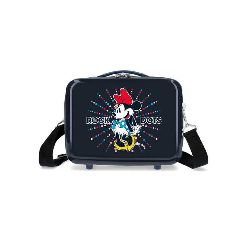Imagen neceser minnie mouse azul rock dots disney Imagen neceser minnie mouse azul rock dots disney